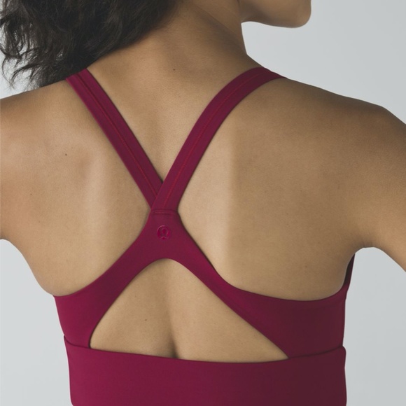 Lululemon Wrap It Up Tank in Cranberry Size 10 - Picture 5 of 10